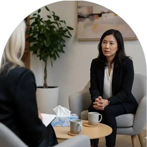 Picture of Kerryn's counselling session