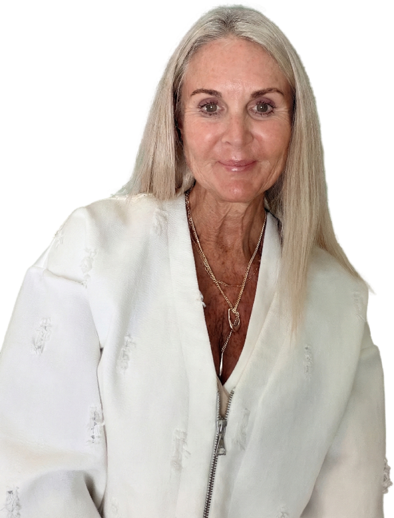 Kerryn in white jacket